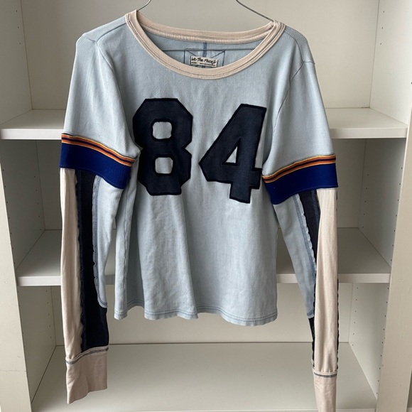 We The Free People Layered Number Snow Peak Tee - Picture 5 of 9